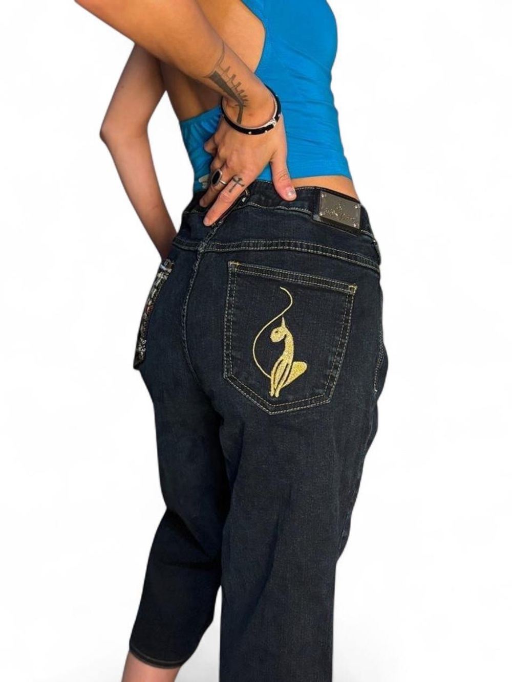 Y2K Baby Phat Capris - Picture 1 of 8